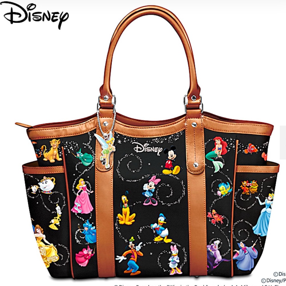 Disney "Carry The Magic" Designer-Style Tote Bag. Bradford Exchange